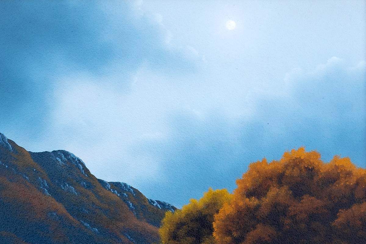 Making Our Way Home - Original - SOLD by artist David Renshaw - Wyecliffe Galleries