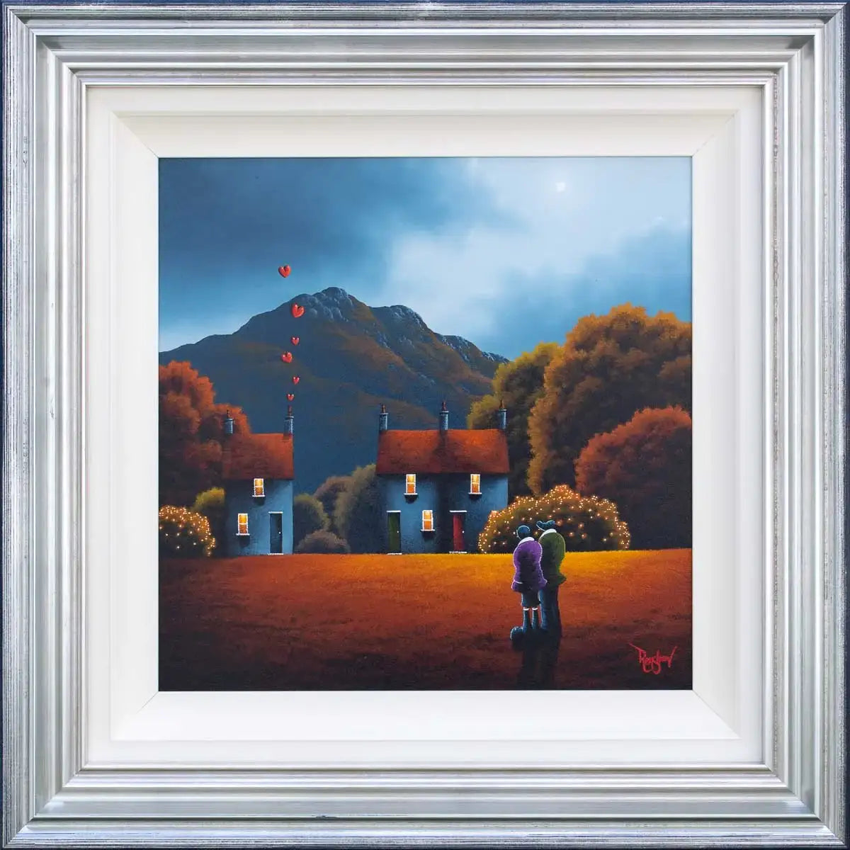 Making Our Way Home - Original - SOLD by artist David Renshaw - Wyecliffe Galleries