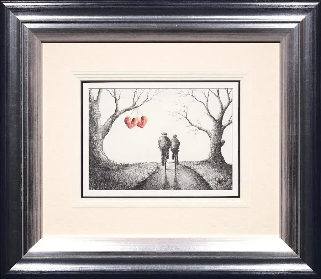 Me & You - Original Pencil Sketch - SOLD by artist David Renshaw - Wyecliffe Galleries