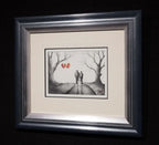 Me & You - Original Pencil Sketch - SOLD by artist David Renshaw - Wyecliffe Galleries