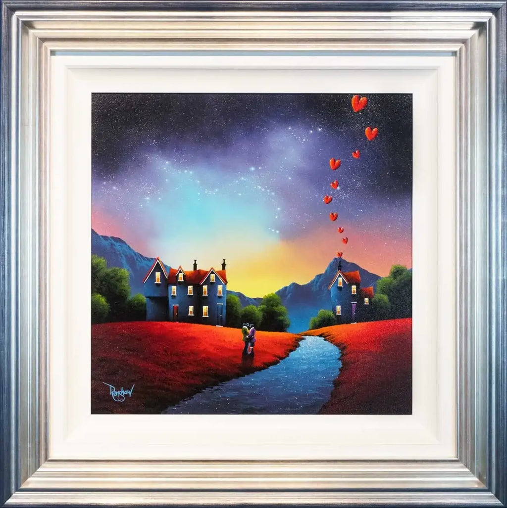 Meet Me by the River - SOLD by artist David Renshaw - Wyecliffe Galleries