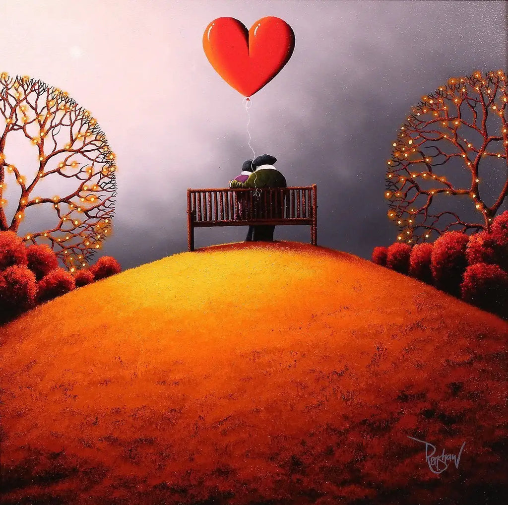 Meeting Place - SOLD by artist David Renshaw - Wyecliffe Galleries