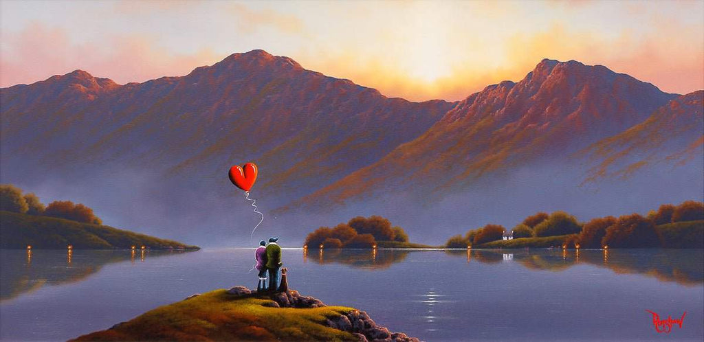 Memories With You - Original - SOLD by artist David Renshaw - Wyecliffe Galleries