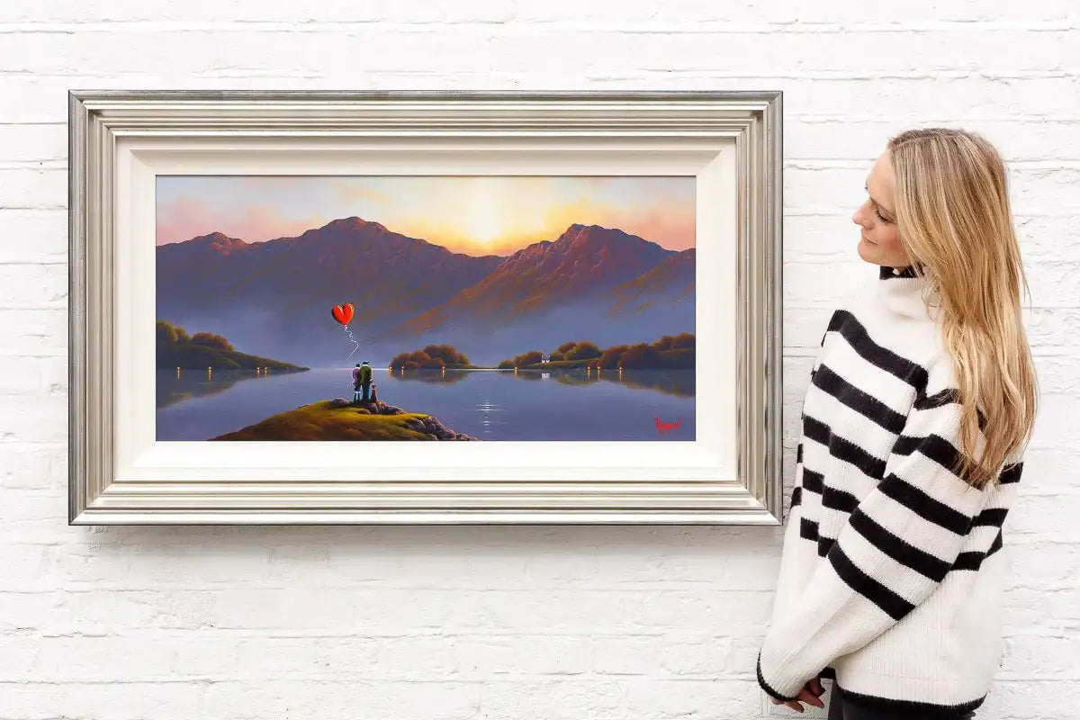 Memories With You - Original - SOLD by artist David Renshaw - Wyecliffe Galleries