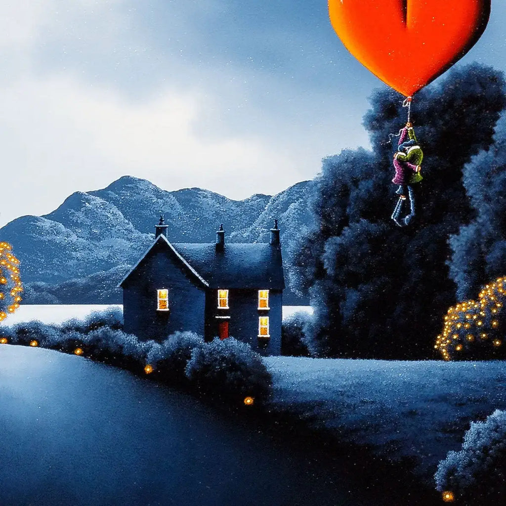 Midnight Romance - Original - SOLD by artist David Renshaw - Wyecliffe Galleries