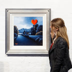 Midnight Romance - Original - SOLD by artist David Renshaw - Wyecliffe Galleries