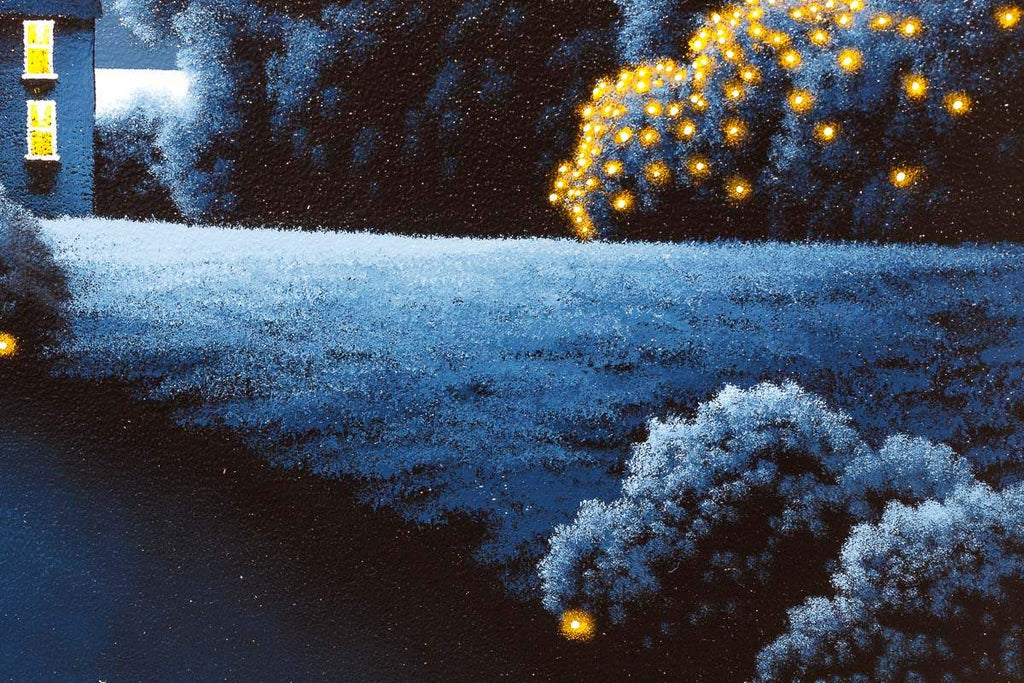 Midnight Romance - Original - SOLD by artist David Renshaw - Wyecliffe Galleries