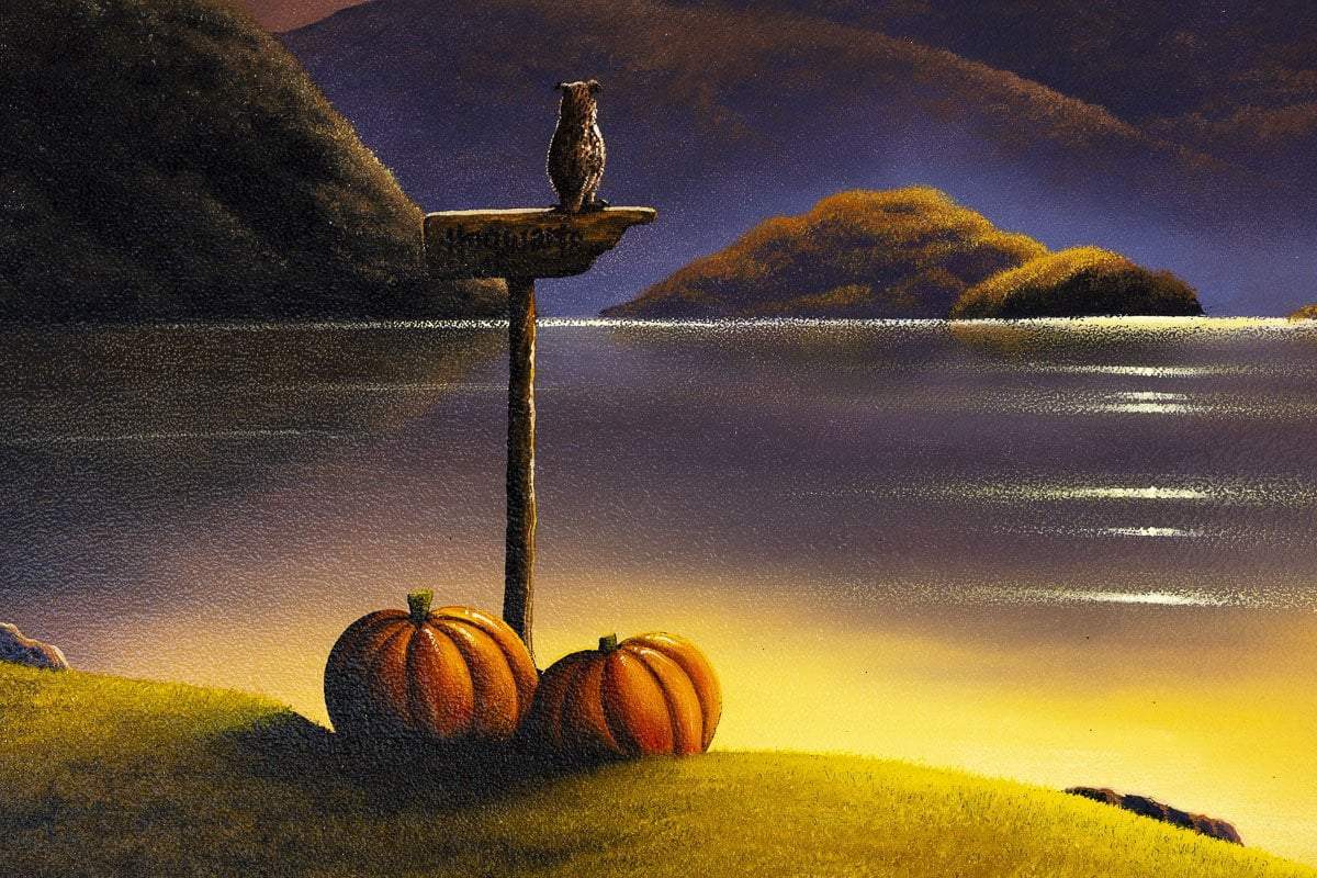 Mischief and Magic - Original - SOLD by artist David Renshaw - Wyecliffe Galleries