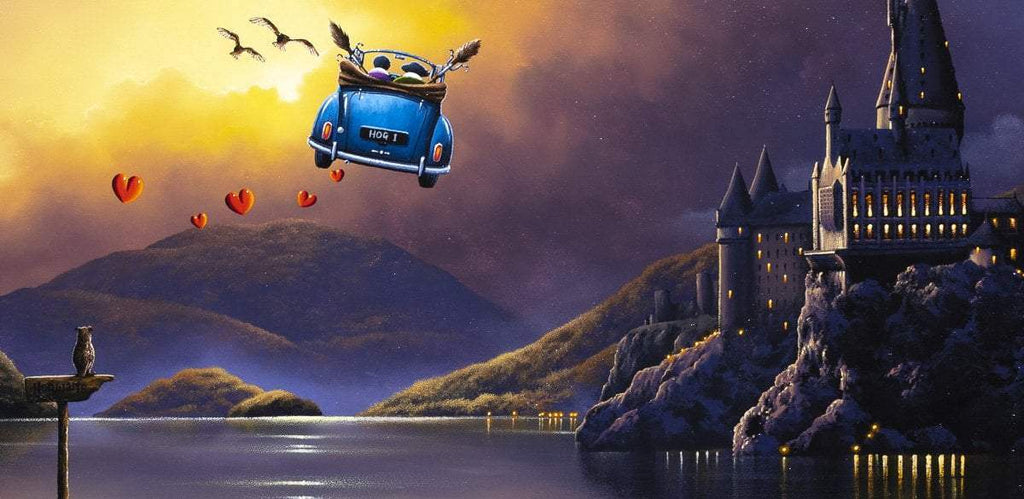 Mischief and Magic - Original - SOLD by artist David Renshaw - Wyecliffe Galleries