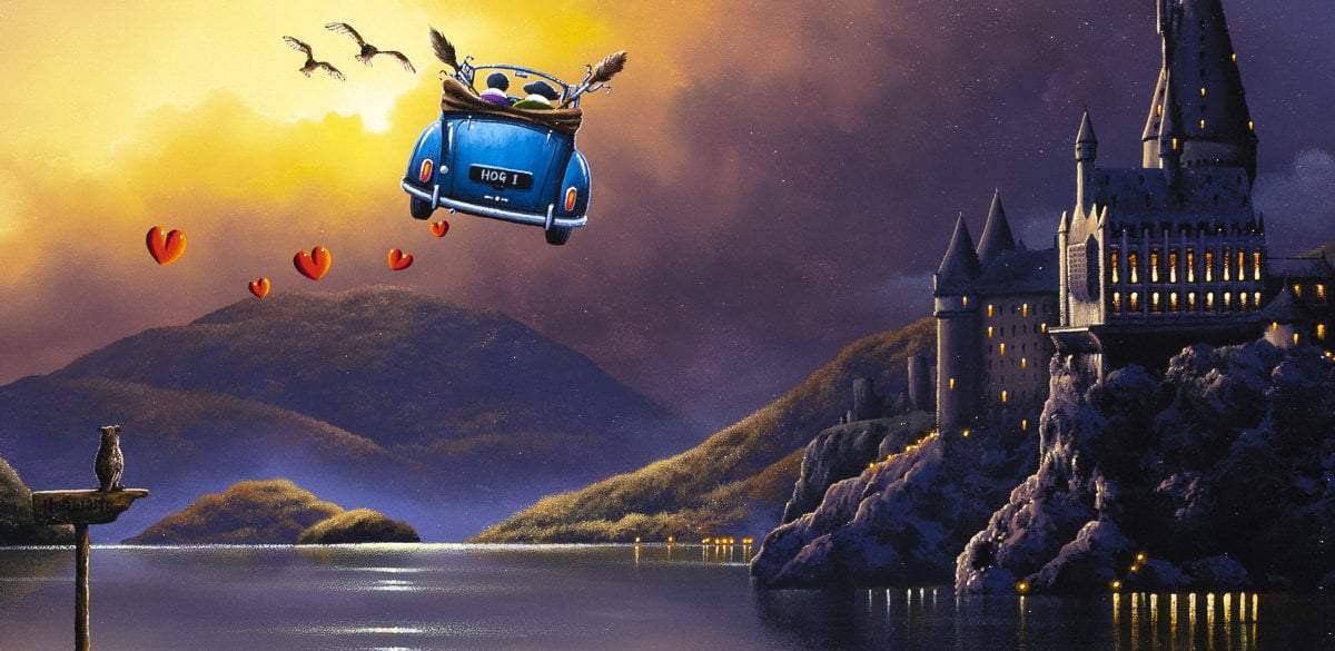 Mischief and Magic - Original - SOLD by artist David Renshaw - Wyecliffe Galleries