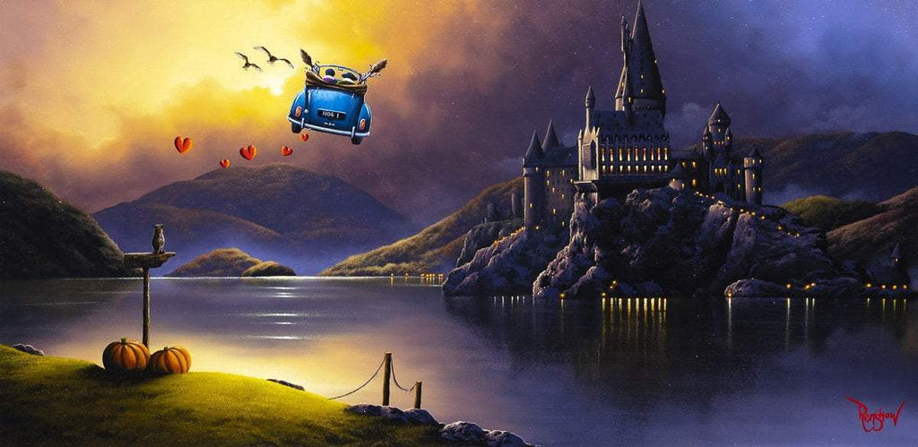 Mischief and Magic - Original - SOLD by artist David Renshaw - Wyecliffe Galleries