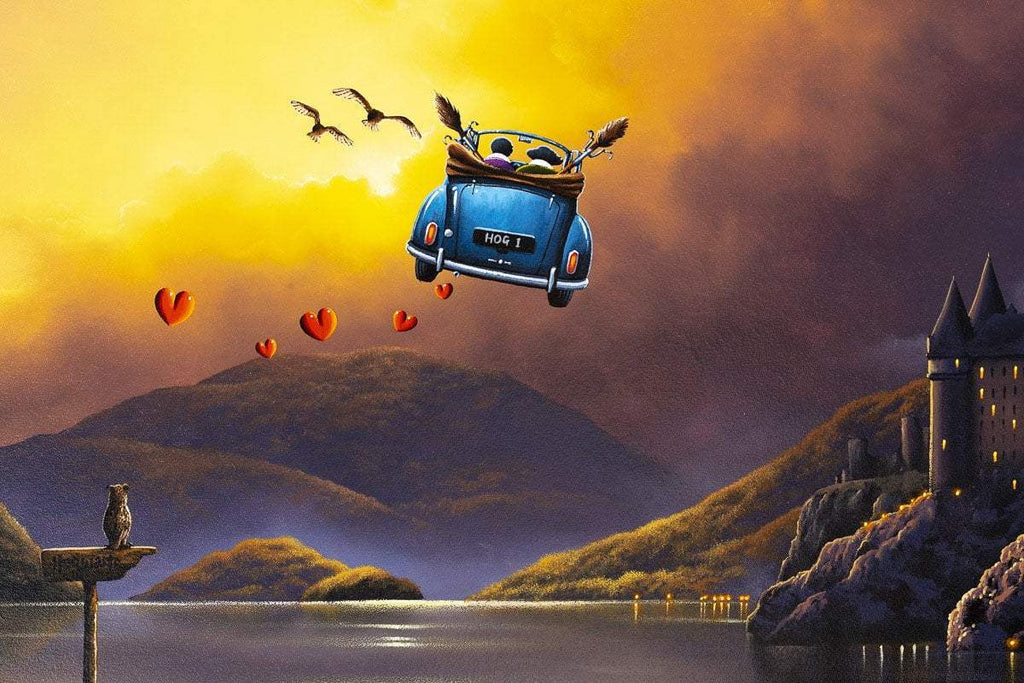 Mischief and Magic - Original - SOLD by artist David Renshaw - Wyecliffe Galleries