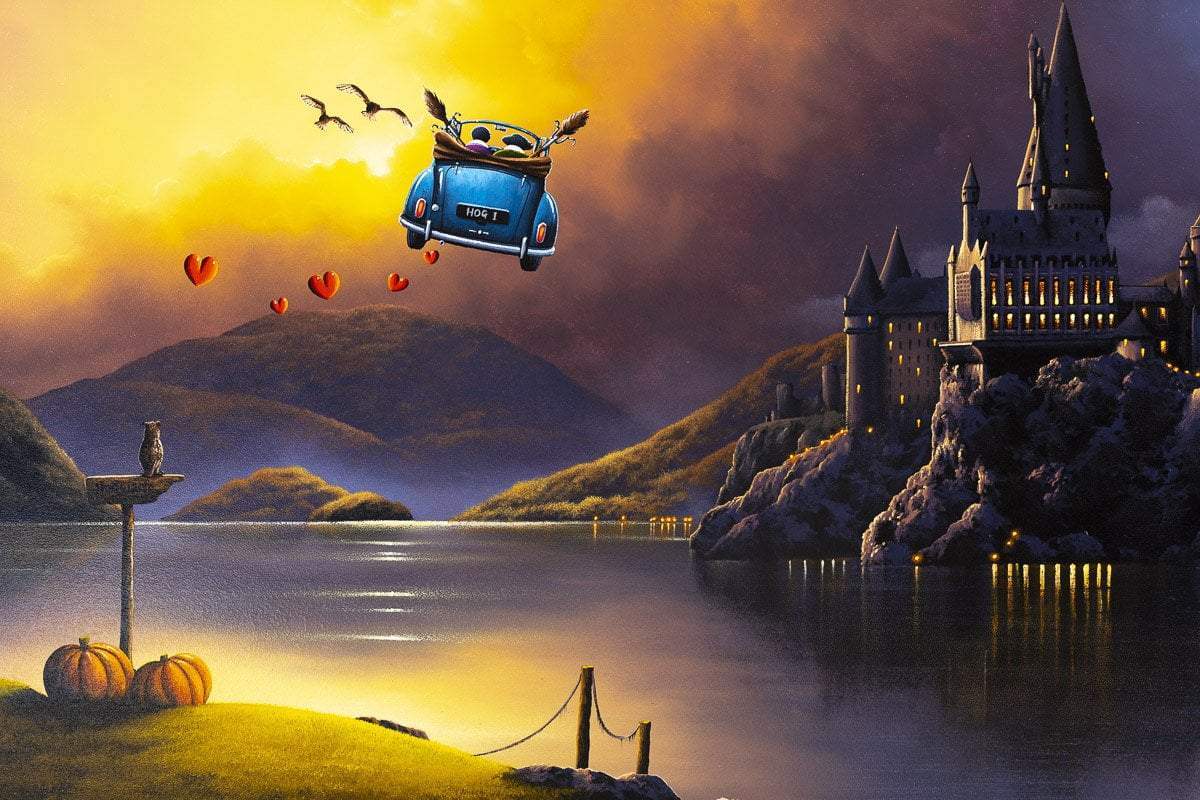 Mischief and Magic - Original - SOLD by artist David Renshaw - Wyecliffe Galleries