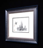 Mischief and Magic - Pencil Sketch - SOLD by artist David Renshaw - Wyecliffe Galleries