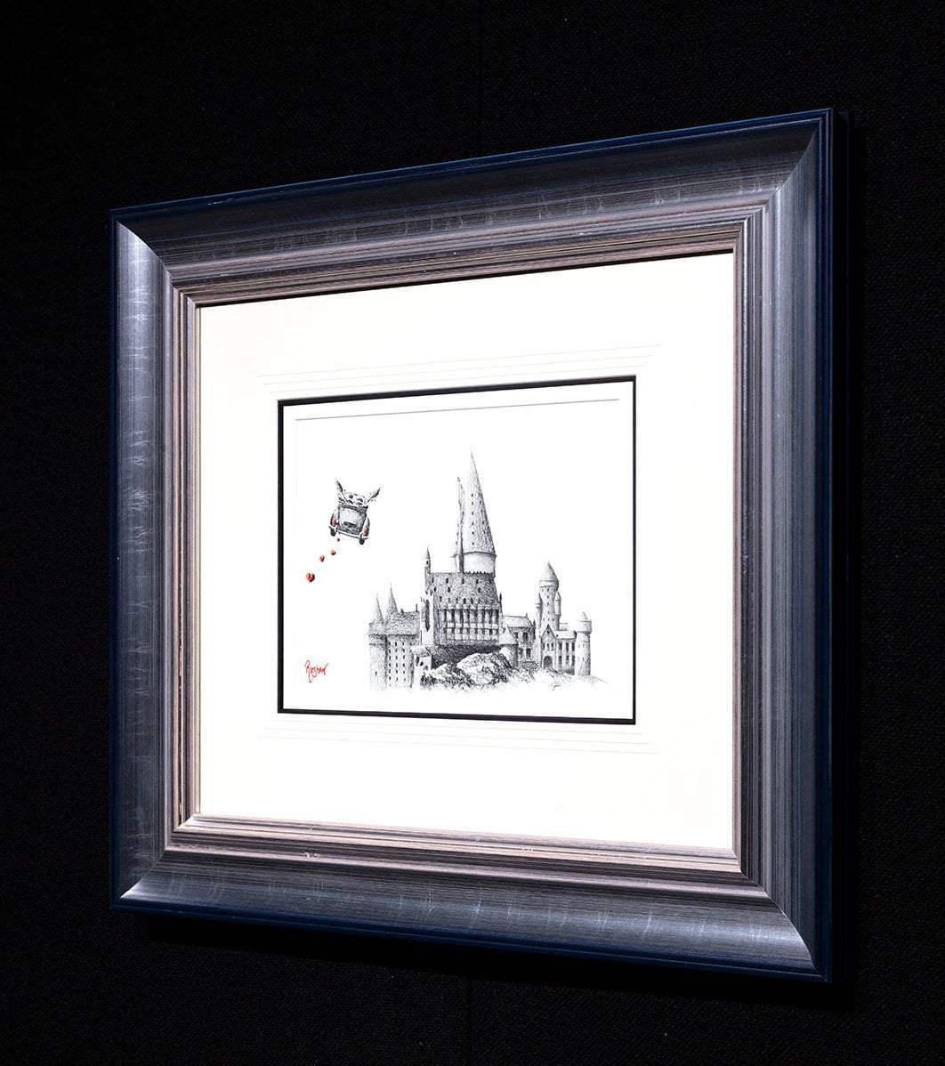 Mischief and Magic - Pencil Sketch - SOLD by artist David Renshaw - Wyecliffe Galleries
