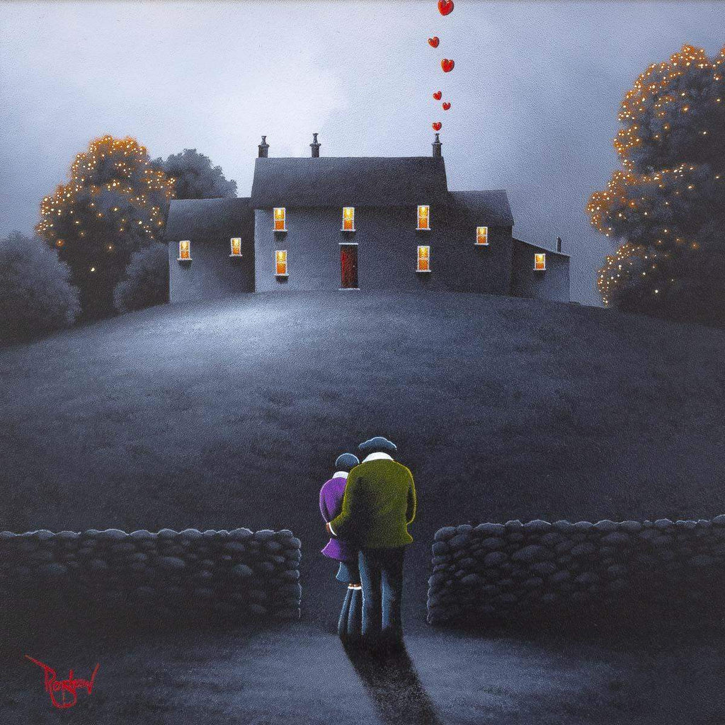 Moments With You - Original - SOLD by artist David Renshaw - Wyecliffe Galleries