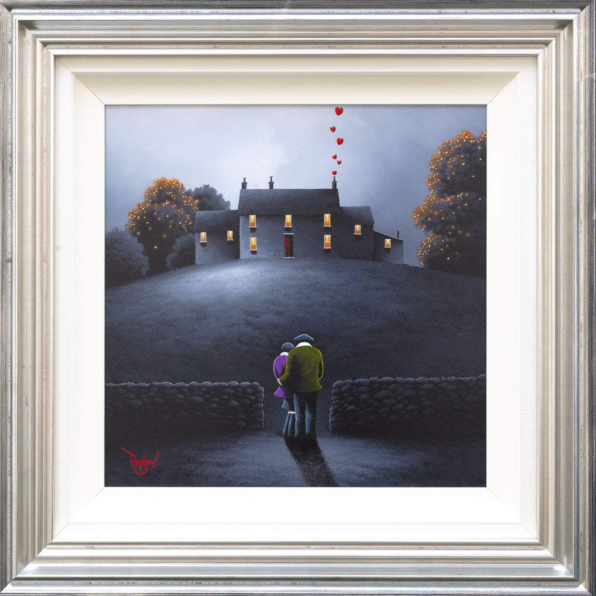 Moments With You - Original David Renshaw Framed