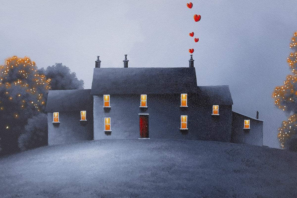 Moments With You - Original - SOLD by artist David Renshaw - Wyecliffe Galleries