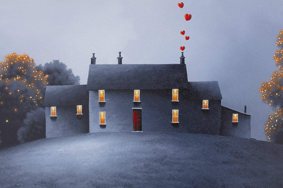 Moments With You - Original - SOLD by artist David Renshaw - Wyecliffe Galleries