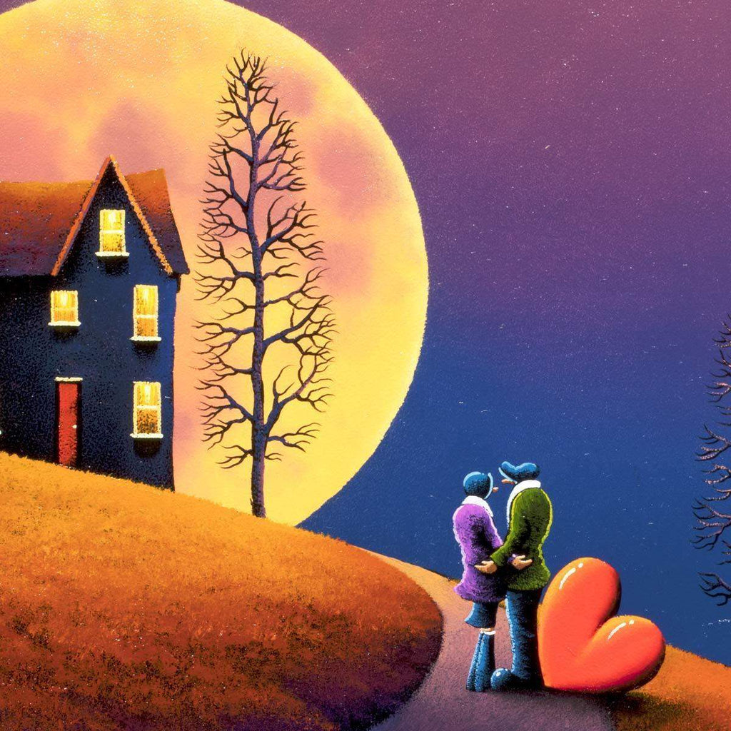 Moonlight - SOLD by artist David Renshaw - Wyecliffe Galleries