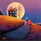 Moonlight - SOLD by artist David Renshaw - Wyecliffe Galleries