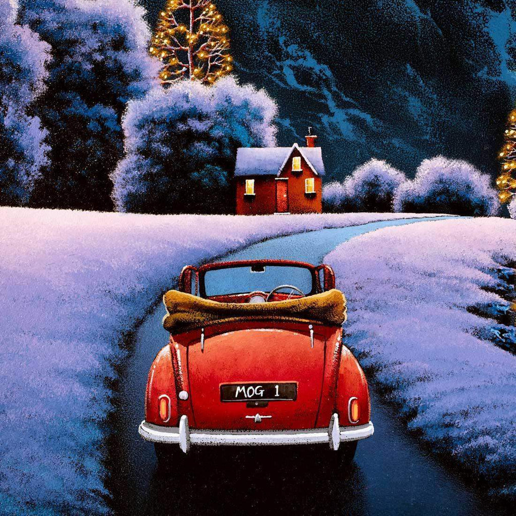 Moonlight Romance - Original - SOLD by artist David Renshaw - Wyecliffe Galleries