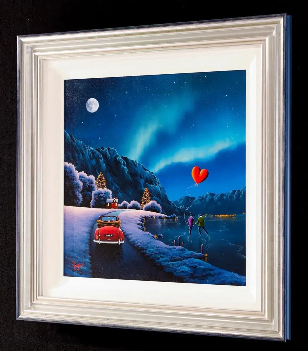 Moonlight Romance - Original - SOLD by artist David Renshaw - Wyecliffe Galleries