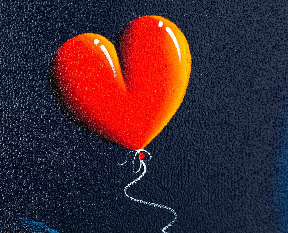 Moonlit Glow - Original - SOLD by artist David Renshaw - Wyecliffe Galleries