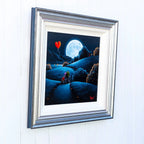 Moonlit Glow - Original - SOLD by artist David Renshaw - Wyecliffe Galleries