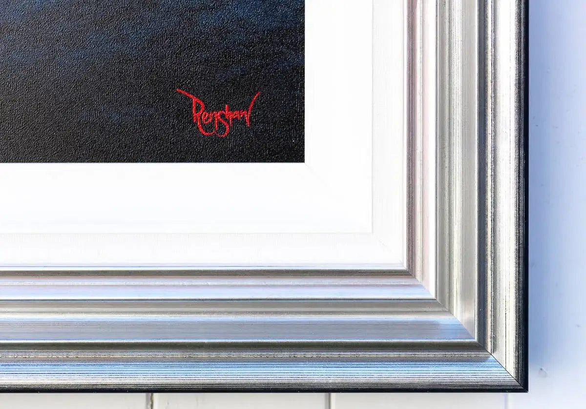 Moonlit Glow - Original - SOLD by artist David Renshaw - Wyecliffe Galleries