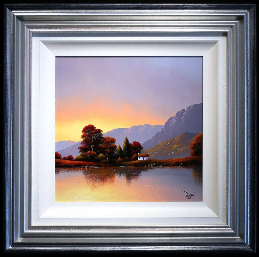 Mountain Haven - SOLD by artist David Renshaw - Wyecliffe Galleries