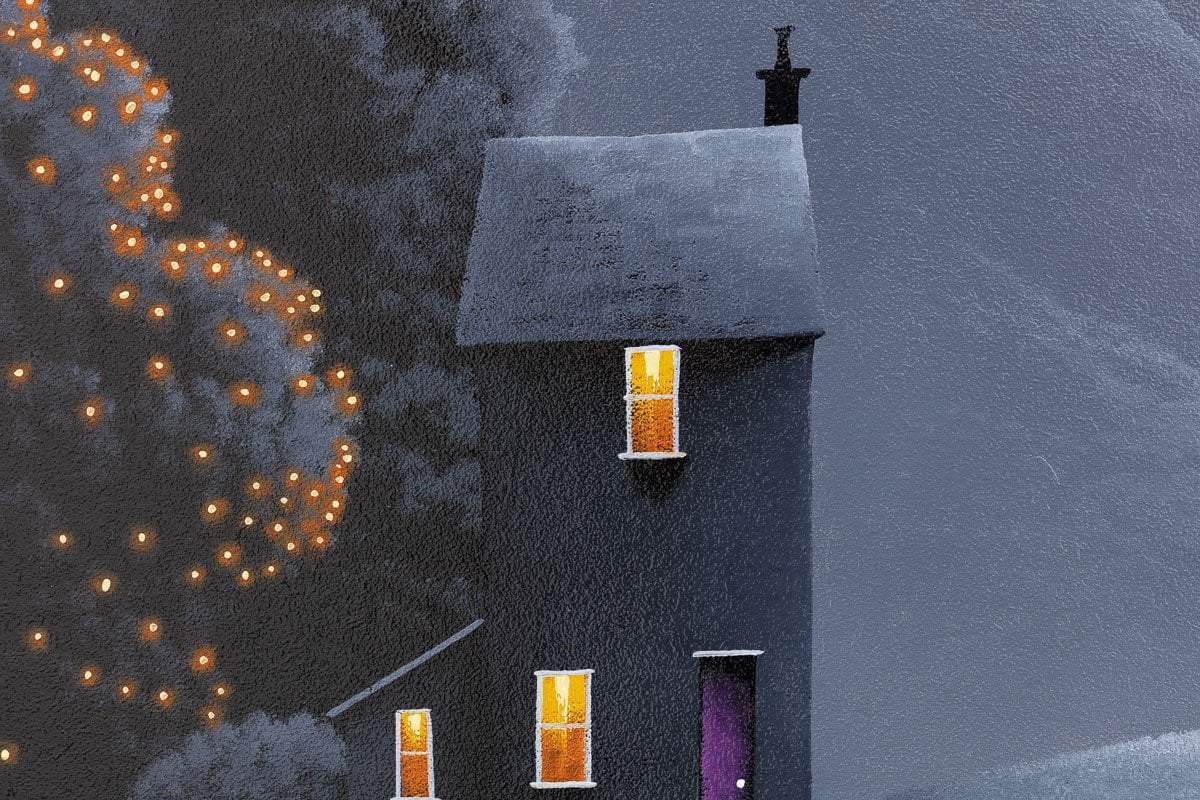Mountain Mist - Original - SOLD by artist David Renshaw - Wyecliffe Galleries