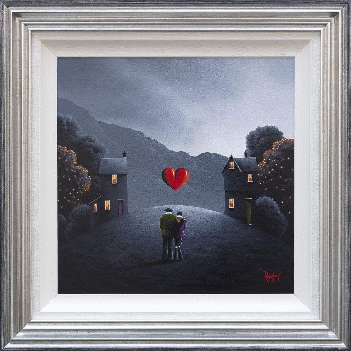 Mountain Mist - Original - SOLD by artist David Renshaw - Wyecliffe Galleries