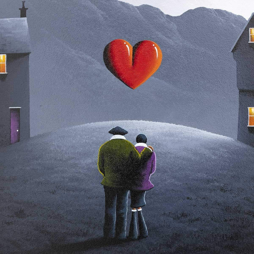 Mountain Mist - Original - SOLD by artist David Renshaw - Wyecliffe Galleries