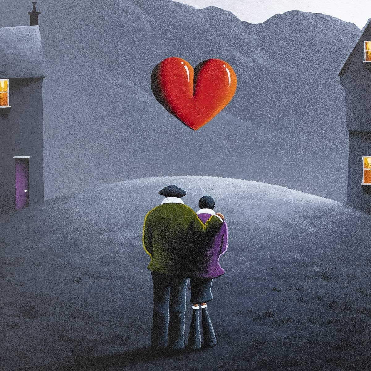 Mountain Mist - Original - SOLD by artist David Renshaw - Wyecliffe Galleries