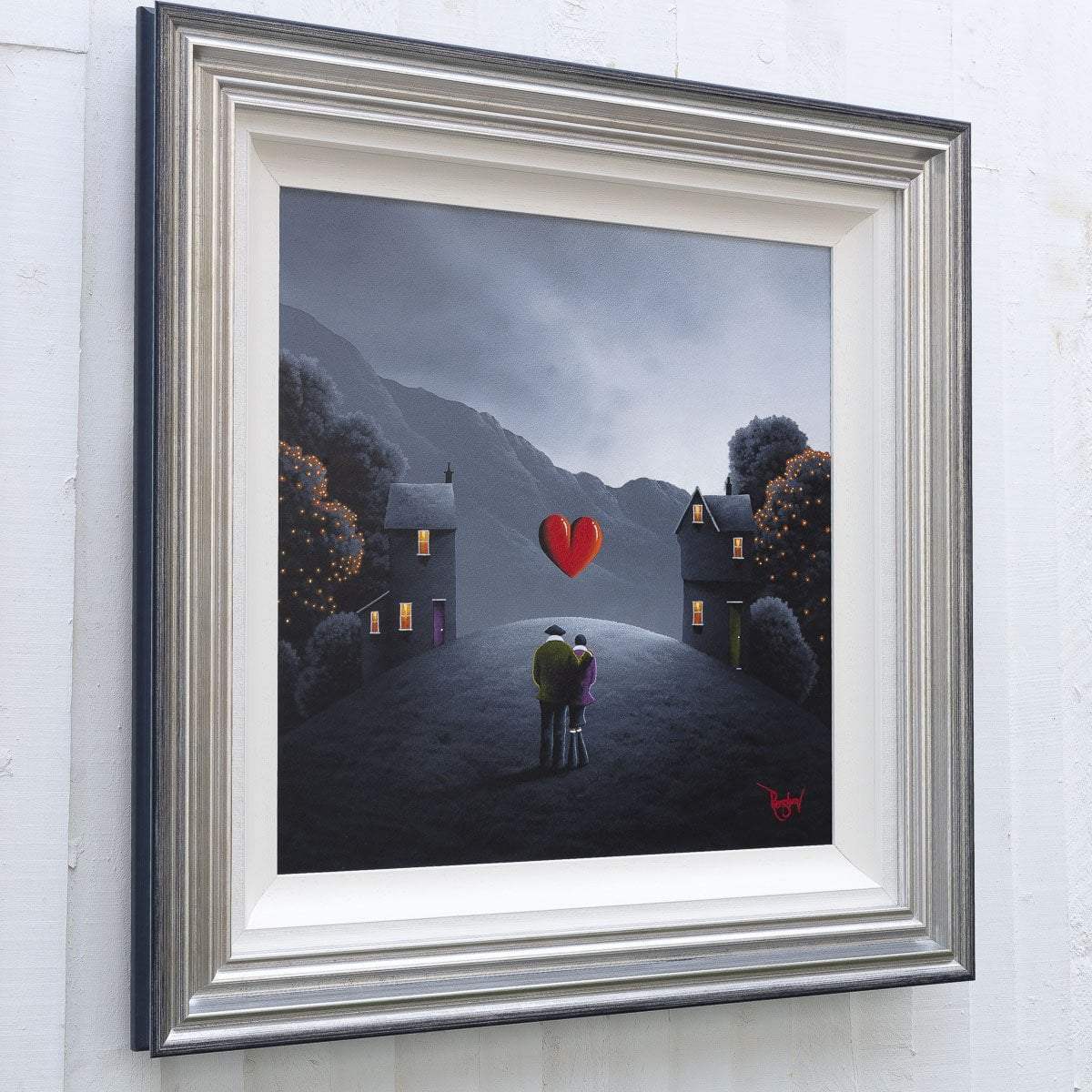 Mountain Mist - Original - SOLD by artist David Renshaw - Wyecliffe Galleries