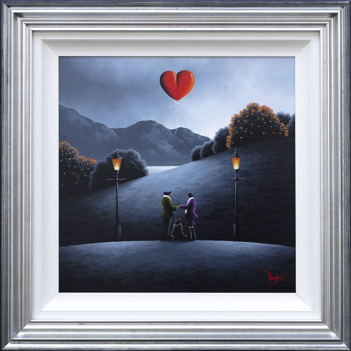My Guiding Light - Original - SOLD by artist David Renshaw - Wyecliffe Galleries