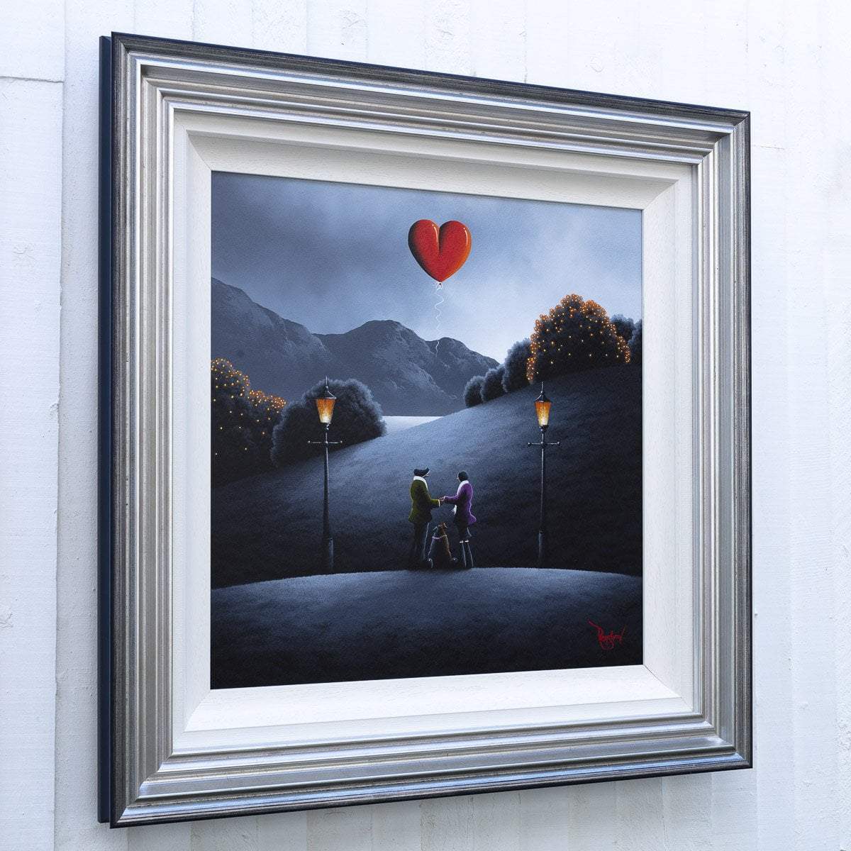 My Guiding Light - Original - SOLD by artist David Renshaw - Wyecliffe Galleries