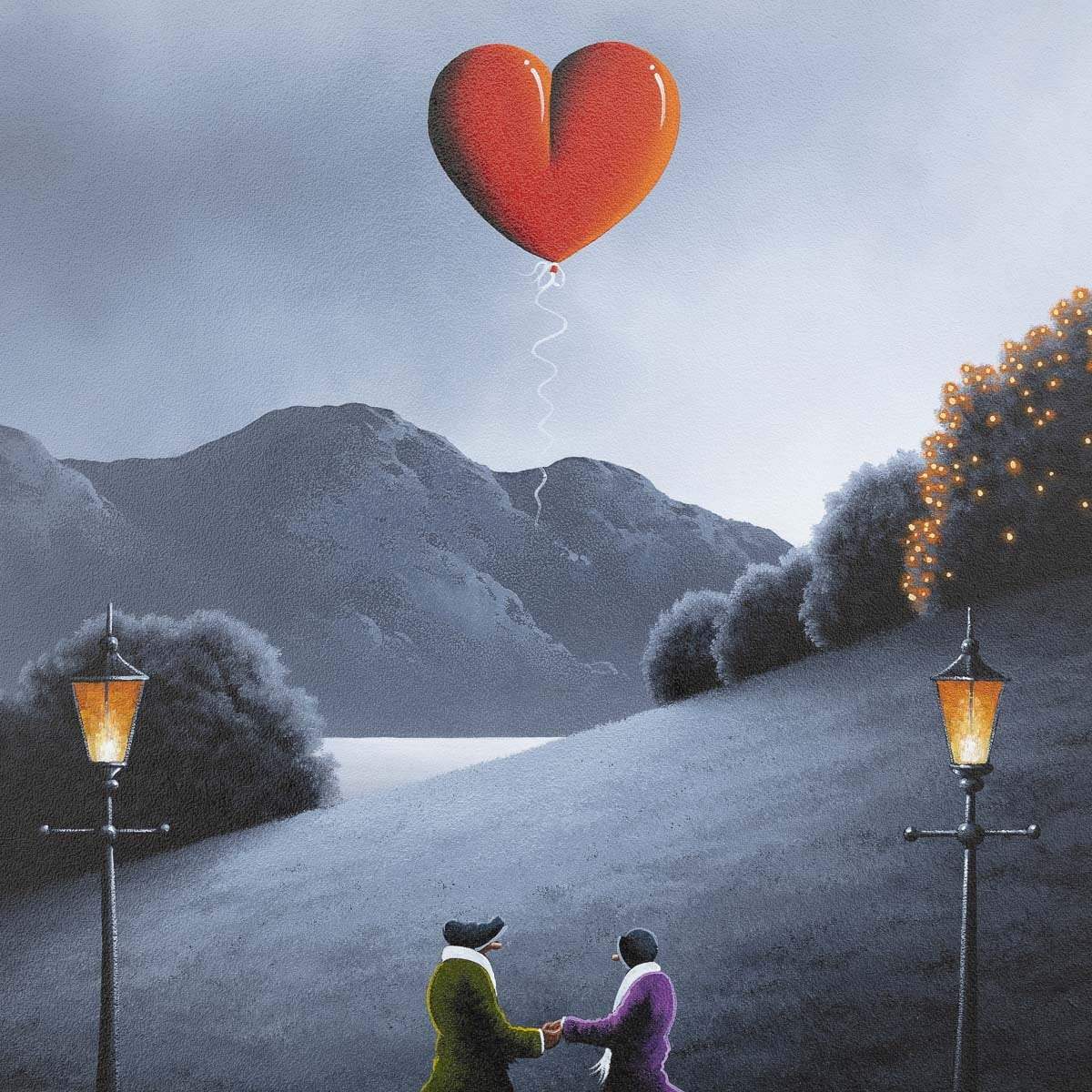 My Guiding Light - Original - SOLD by artist David Renshaw - Wyecliffe Galleries