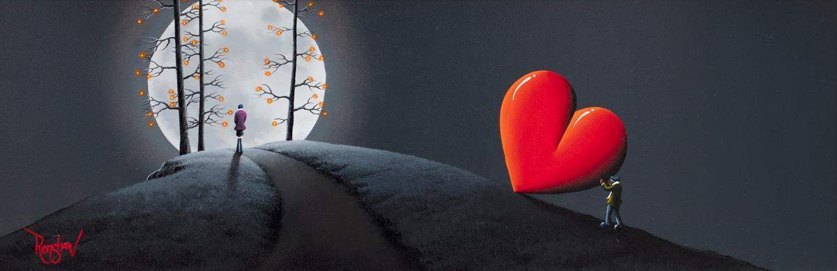 My Heart Belongs to You - Original - SOLD by artist David Renshaw - Wyecliffe Galleries