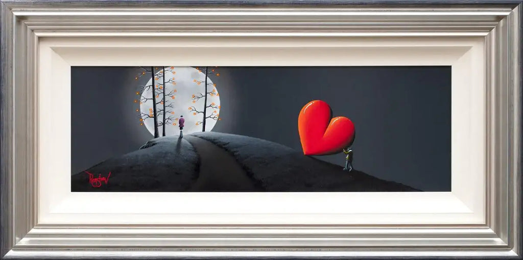 My Heart Belongs to You - Original - SOLD by artist David Renshaw - Wyecliffe Galleries