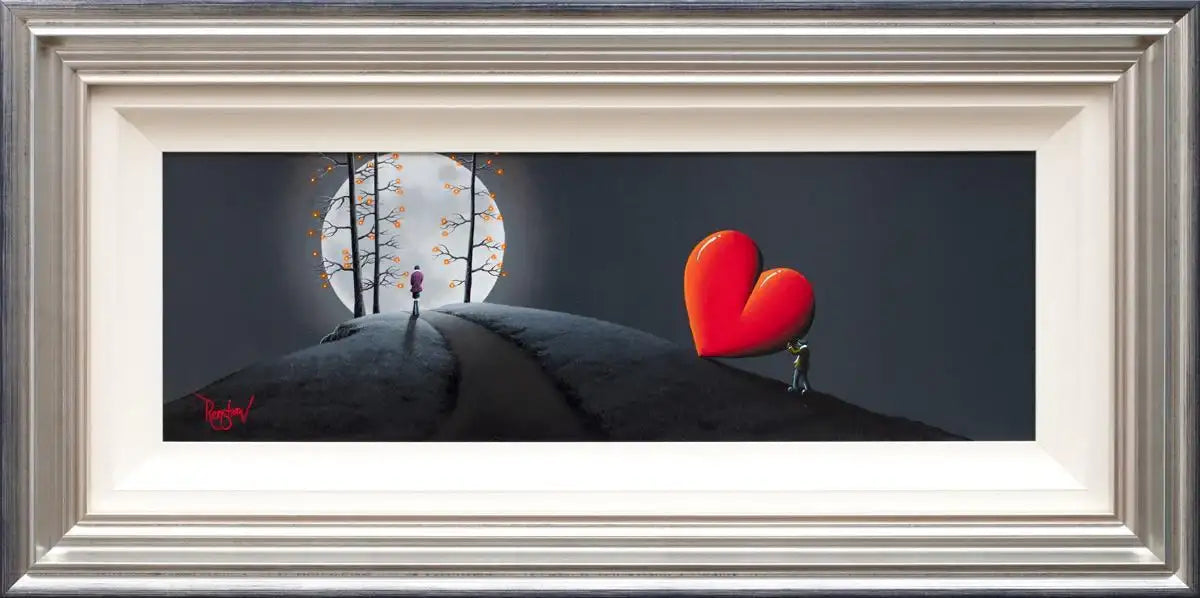 My Heart Belongs to You - Original - SOLD by artist David Renshaw - Wyecliffe Galleries