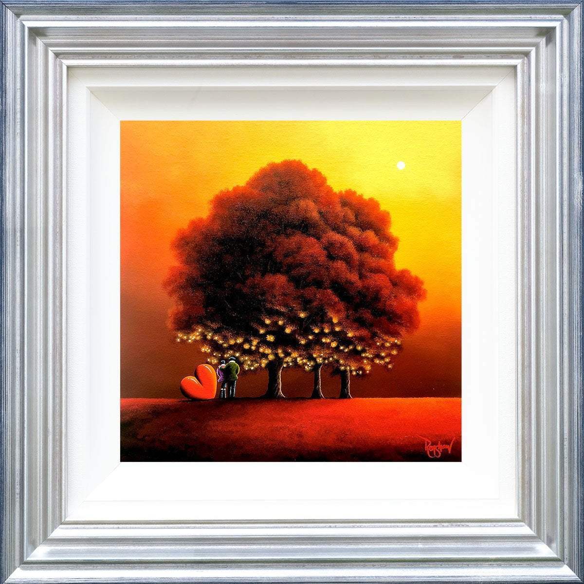 My Heart Grew Fonder - Original - SOLD by artist David Renshaw - Wyecliffe Galleries