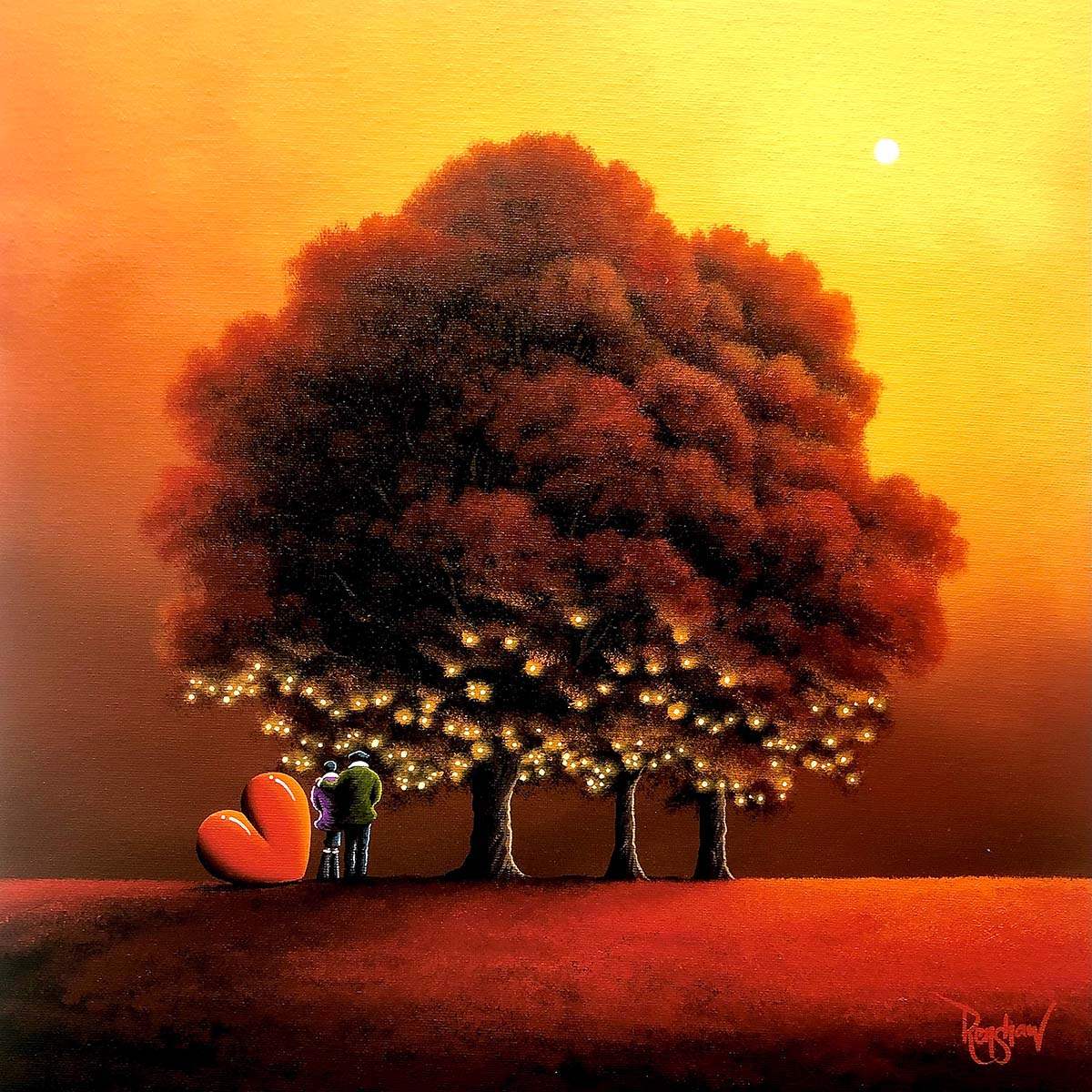 My Heart Grew Fonder - Original - SOLD by artist David Renshaw - Wyecliffe Galleries