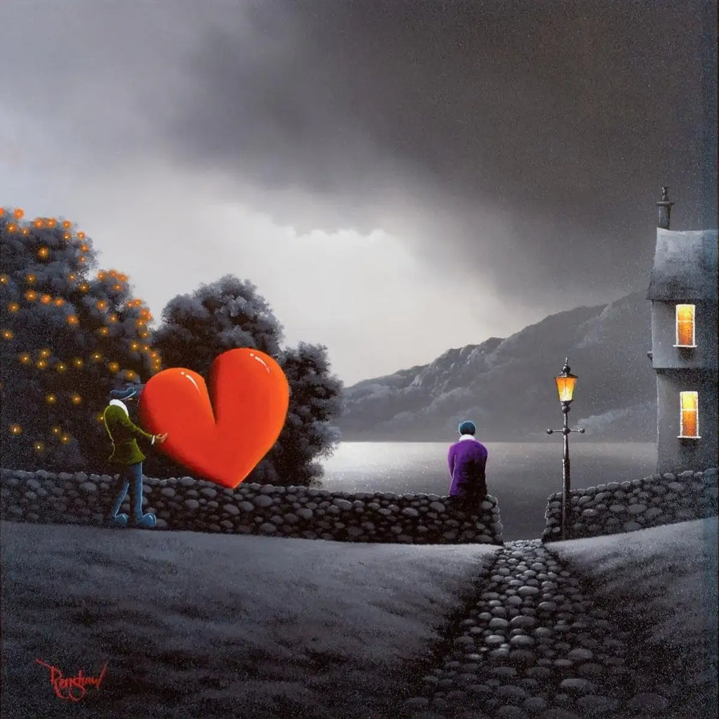 My Heart Is Yours - SOLD by artist David Renshaw - Wyecliffe Galleries