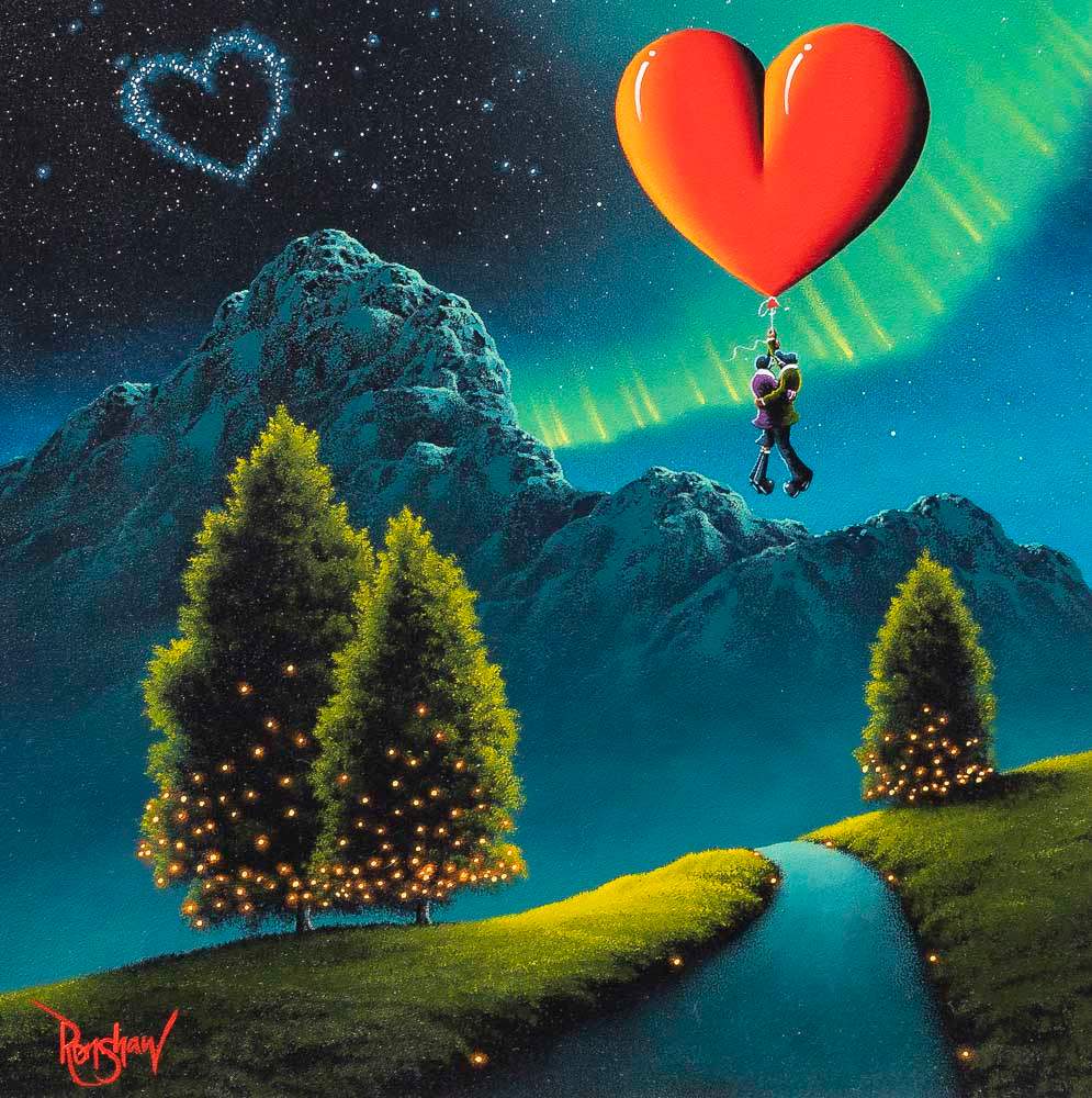 My True Love - Original - SOLD by artist David Renshaw - Wyecliffe Galleries