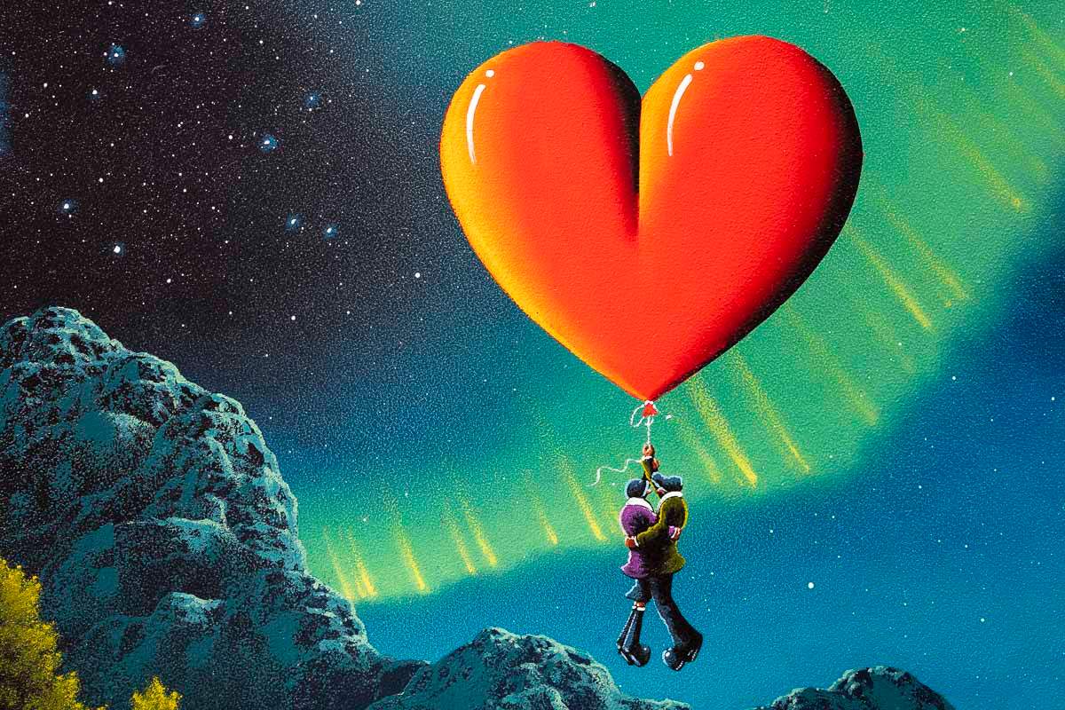 My True Love - Original - SOLD by artist David Renshaw - Wyecliffe Galleries