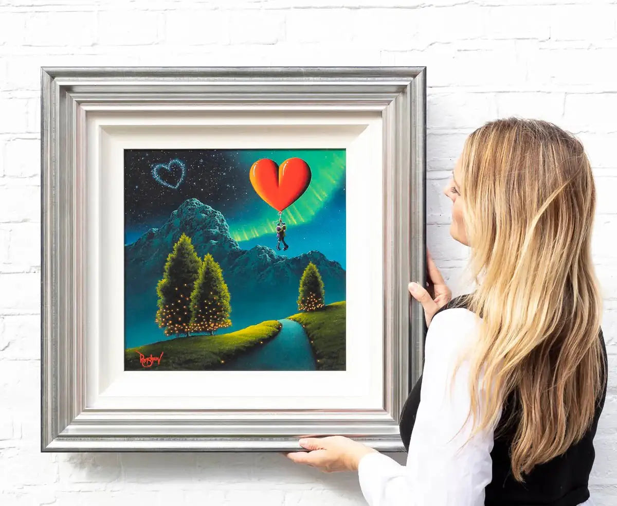 My True Love - Original - SOLD by artist David Renshaw - Wyecliffe Galleries