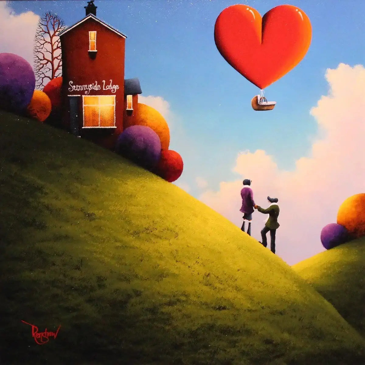 New Arrival - SOLD by artist David Renshaw - Wyecliffe Galleries