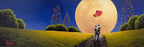 New Moon - Original - SOLD by artist David Renshaw - Wyecliffe Galleries